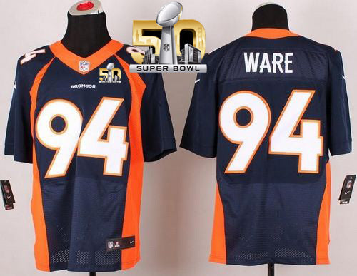 DeMarcus Ware Denver Broncos navy Elite jersey