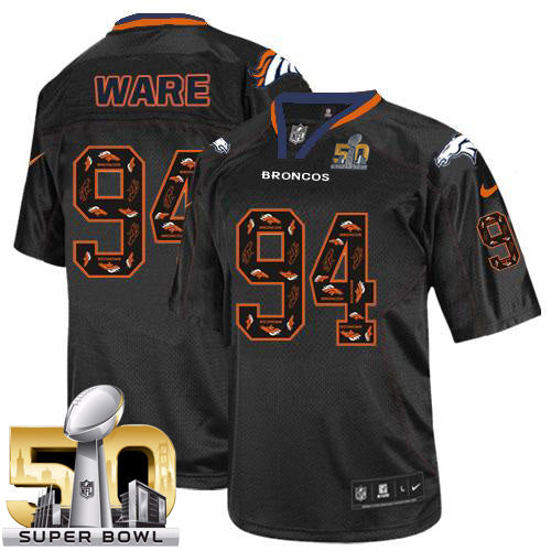 DeMarcus Ware New Denver Broncos black Elite jersey