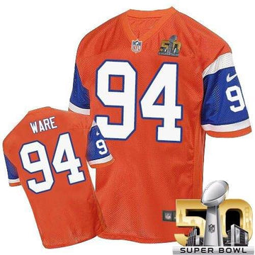 DeMarcus Ware Denver Broncos orange Elite jersey