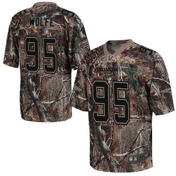 Derek Wolfe Denver Broncos camo Elite jersey