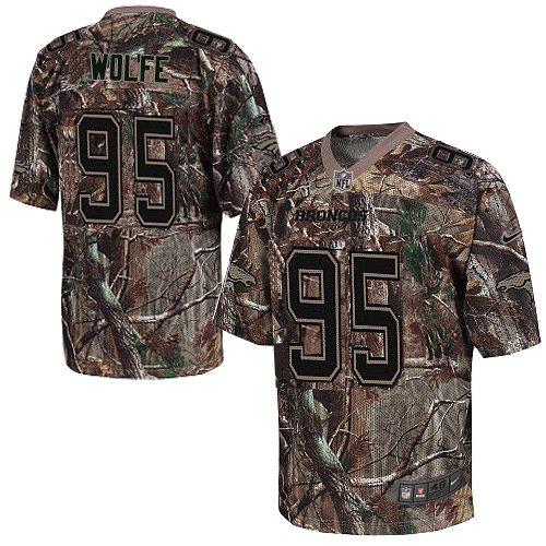 Derek Wolfe Denver Broncos camo Elite jersey