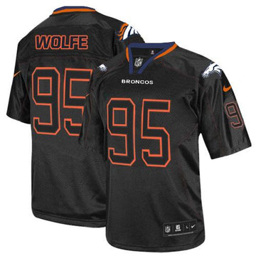 Derek Wolfe Denver Broncos black Elite jersey