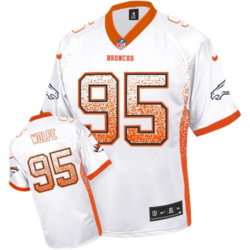 Derek Wolfe Denver Broncos white Elite jersey