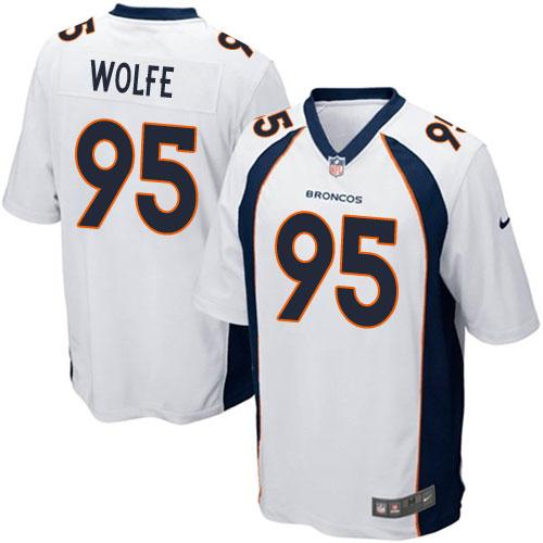 Derek Wolfe Denver Broncos white Elite jersey