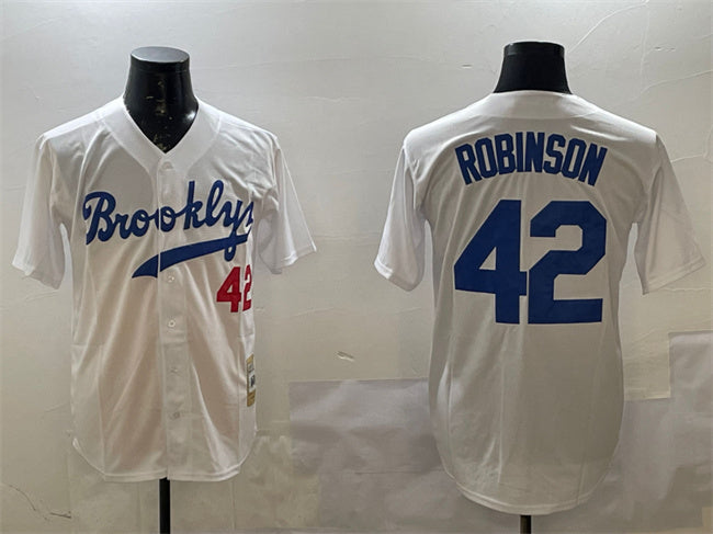 Jackie Robinson Los Angeles Dodgers white jersey