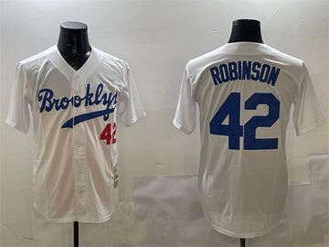 Jackie Robinson Los Angeles Dodgers white jersey