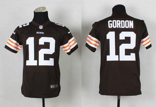 Josh Gordon Cleveland Browns brown Elite jersey