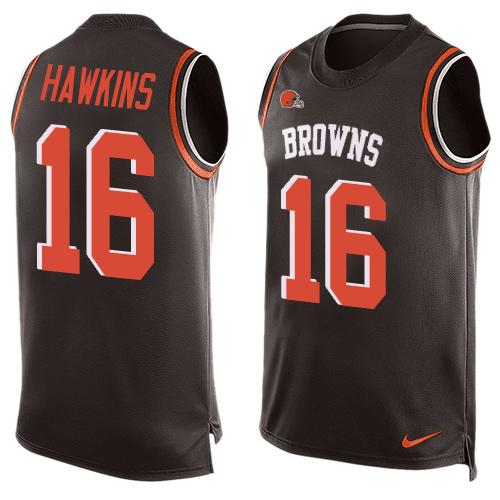 Andrew Hawkins Cleveland Browns brown jersey