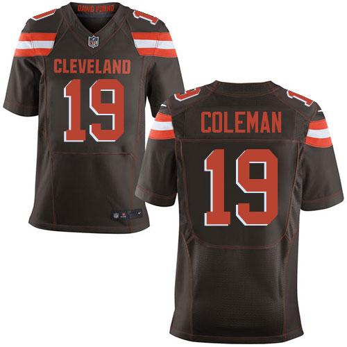 Corey Coleman Cleveland Browns brown Elite jersey