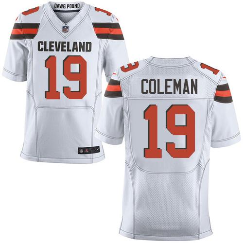 Corey Coleman Cleveland Browns white Elite jersey