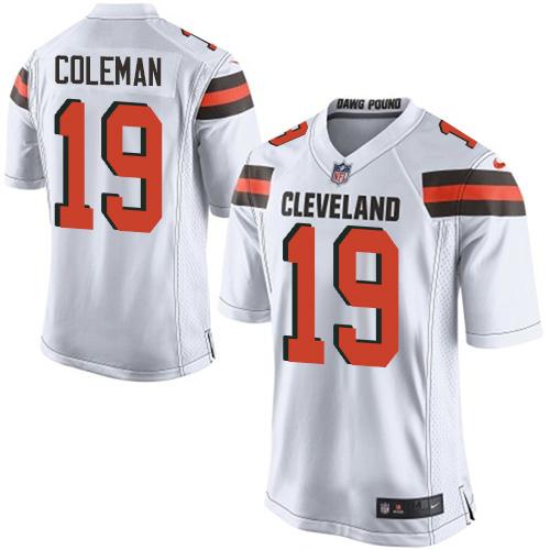 Corey Coleman Cleveland Browns white Elite jersey