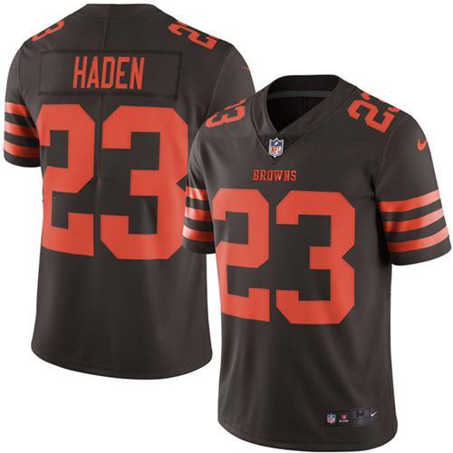 Joe Haden Cleveland Browns brown jersey
