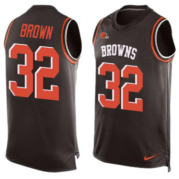Jim Brown Cleveland Browns brown jersey