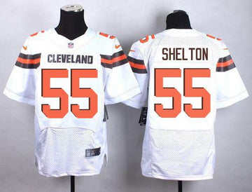 Danny Shelton Cleveland Browns white Elite jersey