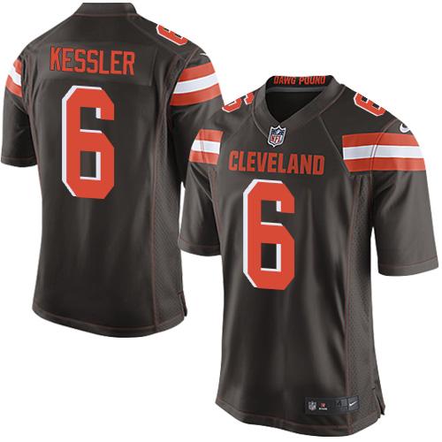 Cody Kessler Cleveland Browns brown Elite jersey