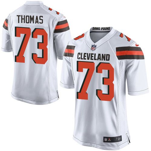 Joe Thomas Cleveland Browns white Elite jersey