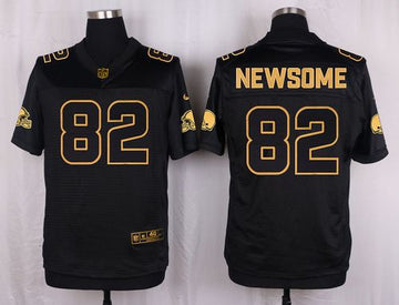 Ozzie Newsome Cleveland Browns black Gold Collection jersey