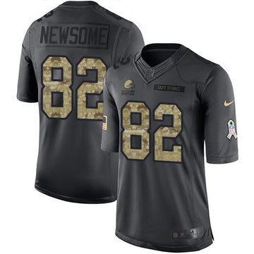 Ozzie Newsome Cleveland Browns black Salute To Service jersey