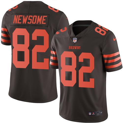 Ozzie Newsome Cleveland Browns brown jersey