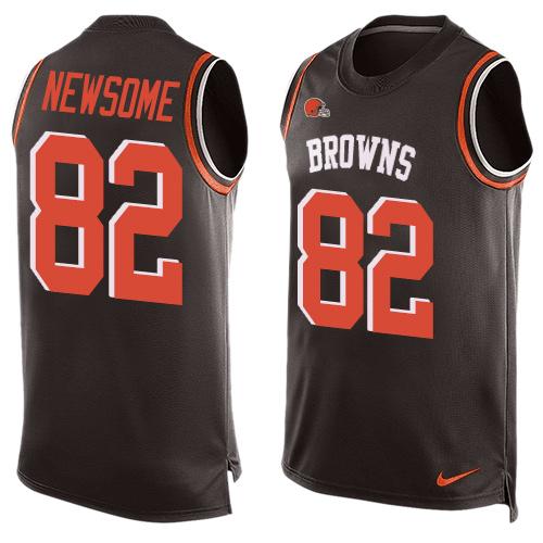 Ozzie Newsome Cleveland Browns brown jersey