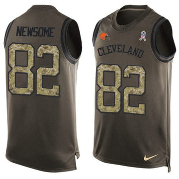 Ozzie Newsome Cleveland Browns green Salute To Service jersey