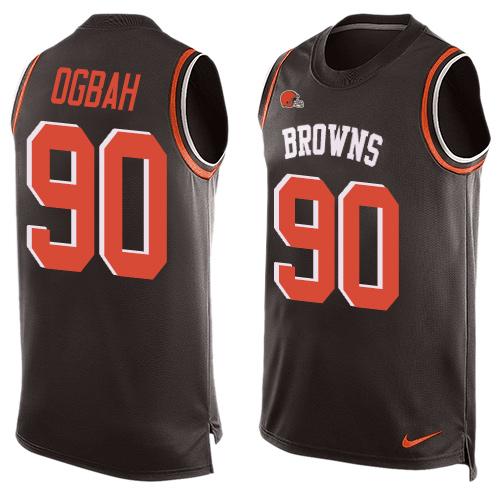 Emmanuel Ogbah Cleveland Browns brown jersey