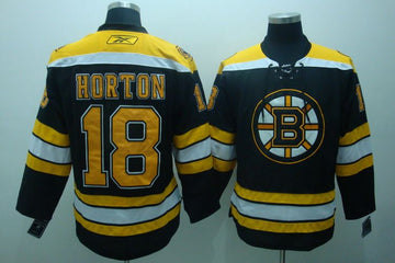 Horton Boston Bruins black jersey