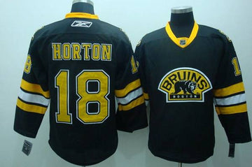 Horton Boston Bruins black jersey