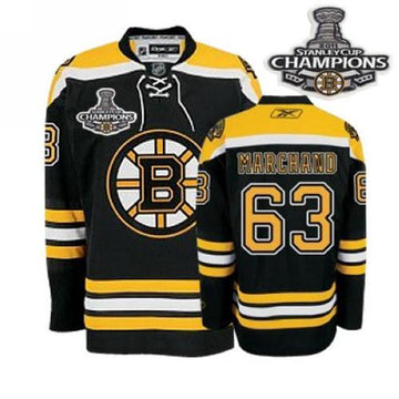 Boston Bruins black jersey