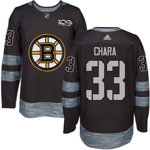 Zdeno Chara Boston Bruins black jersey