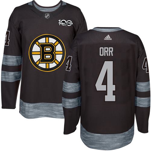 Bobby Orr Boston Bruins black jersey