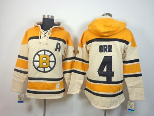 Bobby Orr Boston Bruins cream jersey