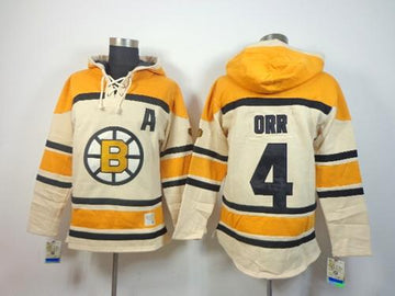 Bobby Orr Boston Bruins cream jersey