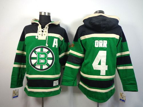Bobby Orr Boston Bruins green jersey