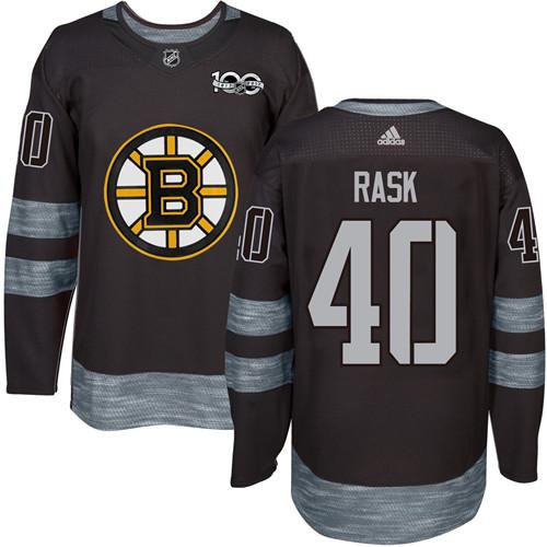 Tuukka Rask Boston Bruins black jersey