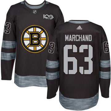 Brad Marchand Boston Bruins black jersey