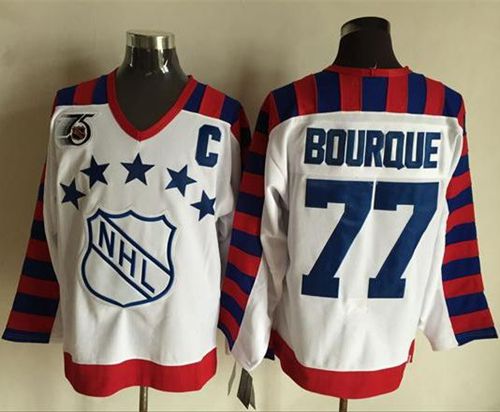 Ray Bourque Boston Bruins white Throwback jersey