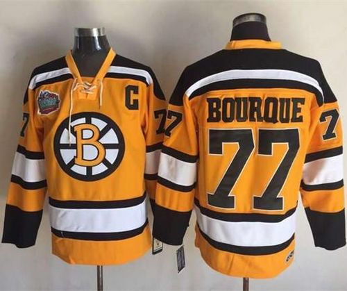 Ray Bourque Boston Bruins yellow Winter Classic jersey