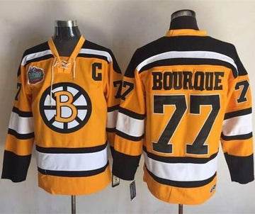 Ray Bourque Boston Bruins yellow Winter Classic jersey