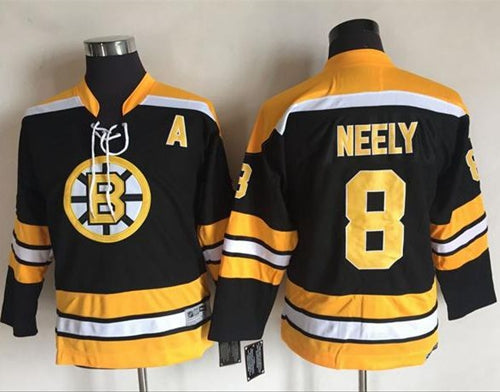 Cam Neely Boston Bruins black jersey