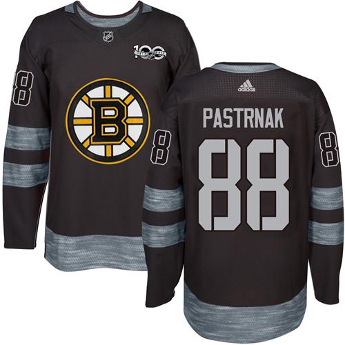 David Pastrnak Boston Bruins black jersey