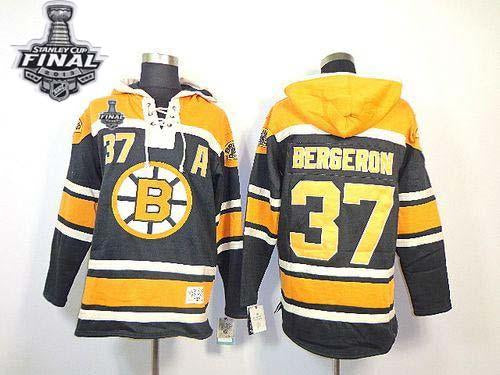 Stanley Cup Finals Patch Boston Bruins black jersey
