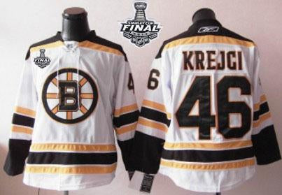 Stanley Cup Finals Patch Boston Bruins white jersey