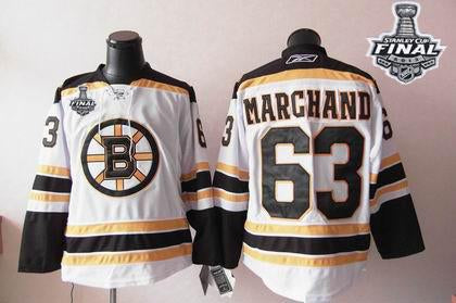 Stanley Cup Finals Patch Boston Bruins white jersey