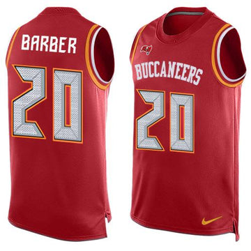 Ronde Barber Tampa Bay Buccaneers red jersey