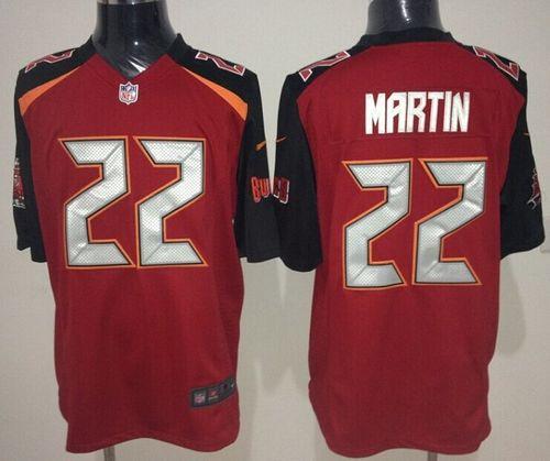 Doug Martin Tampa Bay Buccaneers red Game jersey