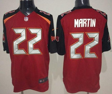 Doug Martin Tampa Bay Buccaneers red Game jersey