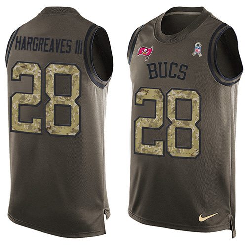 Vernon Hargreaves III Tampa Bay Buccaneers green Salute To Service jersey