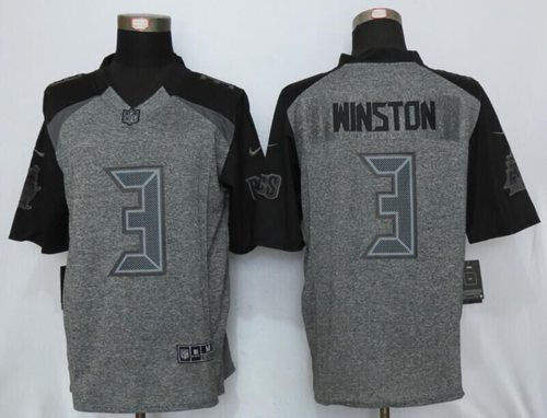 Jameis Winston Tampa Bay Buccaneers gray jersey