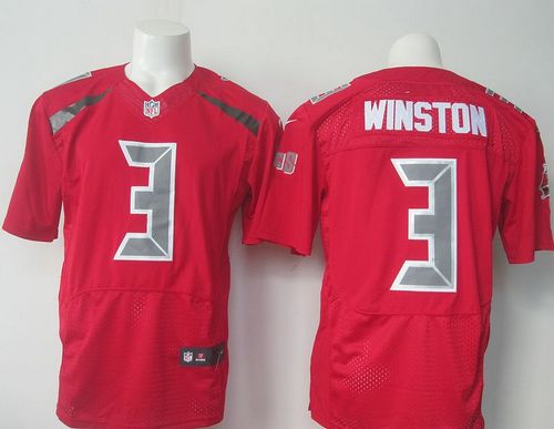 Jameis Winston Tampa Bay Buccaneers red Elite jersey